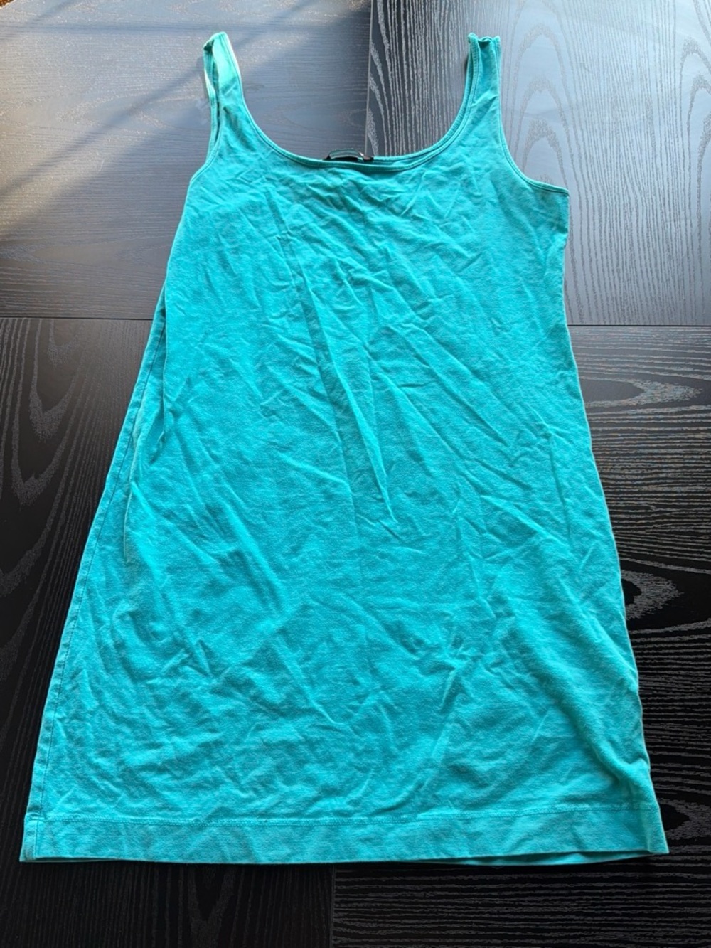 H&M Women's Tank Dress in Teal-Aqua